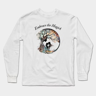 Mother Earth and the Tree of Life Long Sleeve T-Shirt